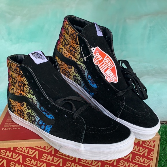 VANS SK8-Hi Dia De Los Muertos Bkmlt WMNS - Picture 2 of 16